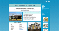 Desktop Screenshot of losangeles.homeinspectionsez.com